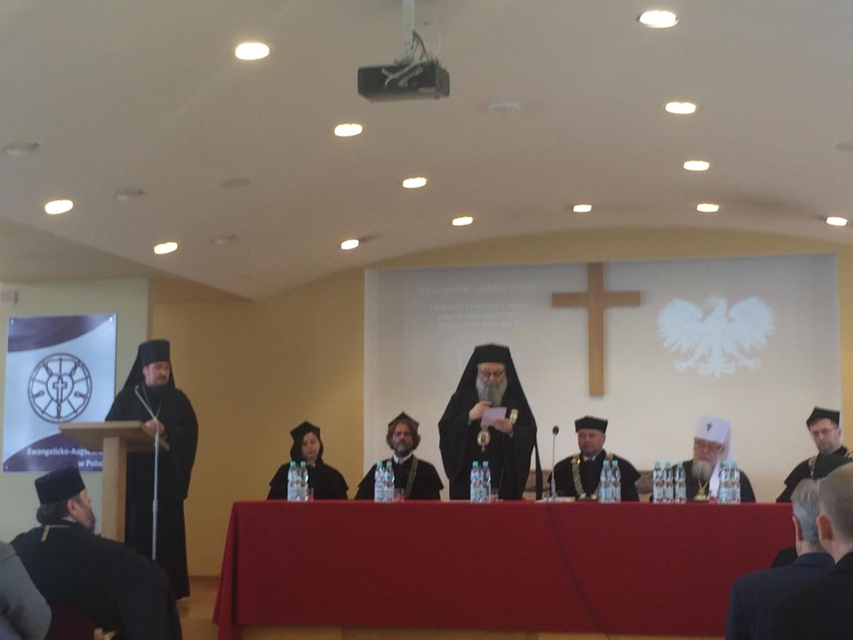 doktorat honoris causa ChAT dla Patriarchy Antiochii
