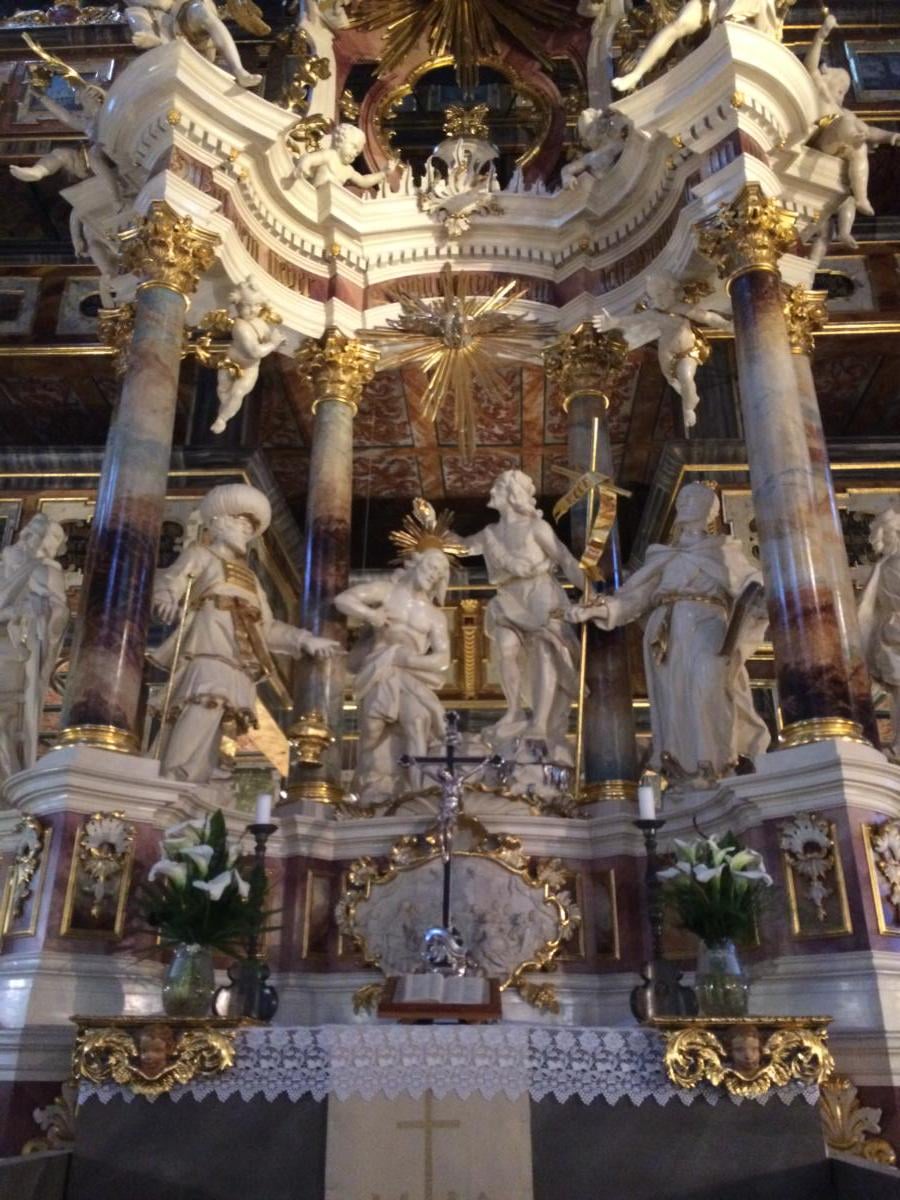 ołtarz luterańskiego Kościoła Pokoju w Świdnicy