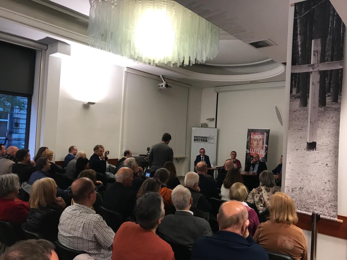 promocja ksiązki Pawła Lisickiego