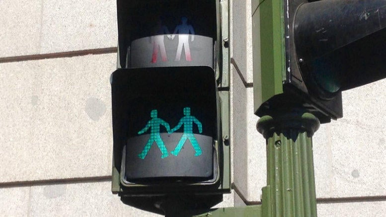 sygnalizacja świetlna w Madrycie