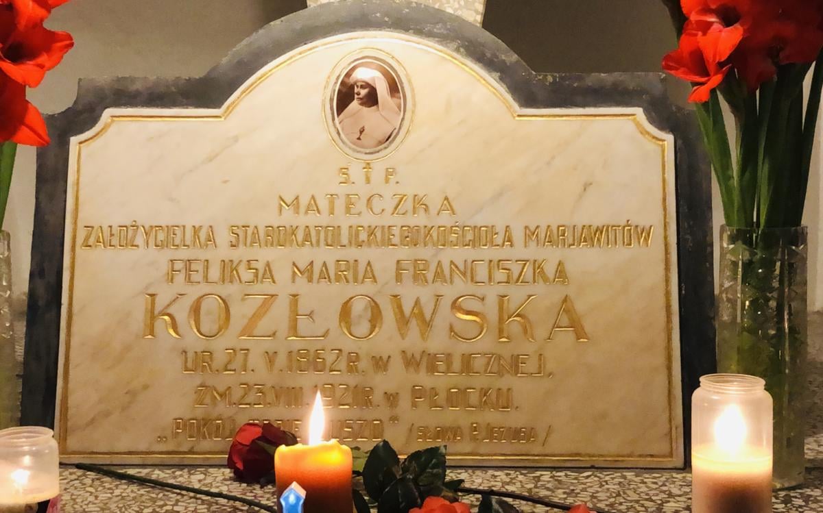 Grób św. Marii Franciszki Kozłowskiej