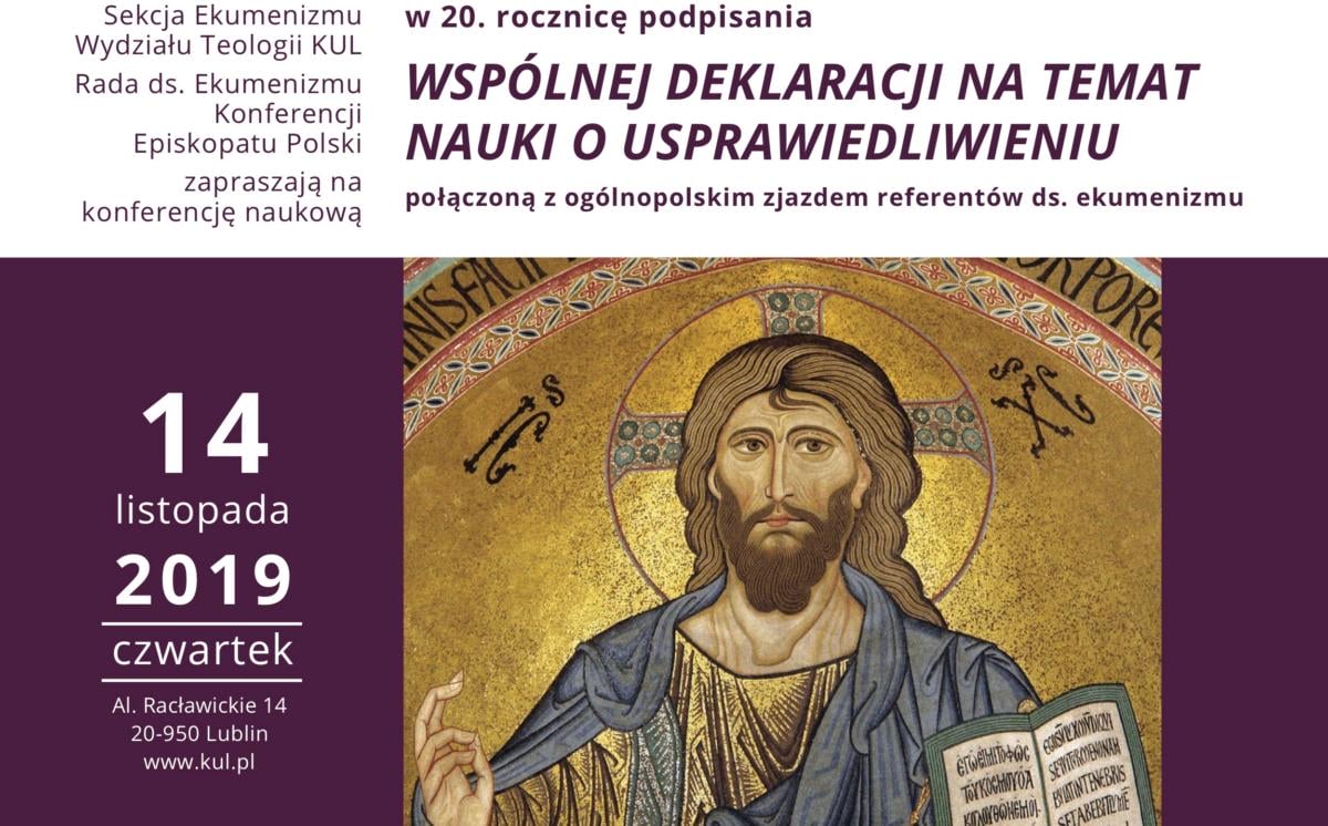 konferencja ekumeniczna w Lublinie dotycząca 20. rocznicy Wspólnej Deklaracji o Usprawiedliwieniu