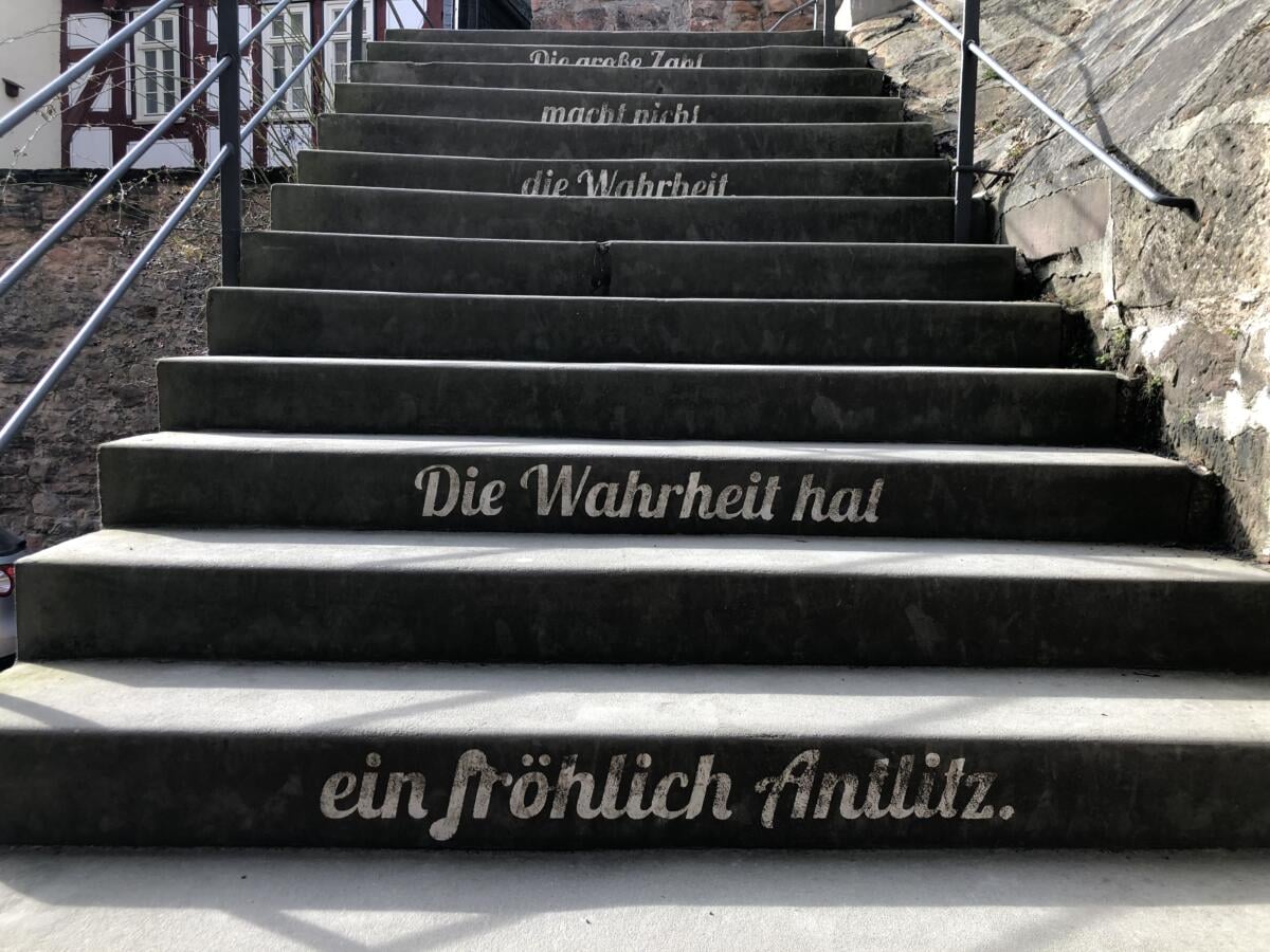 schody Zwingliego w Marburgu
