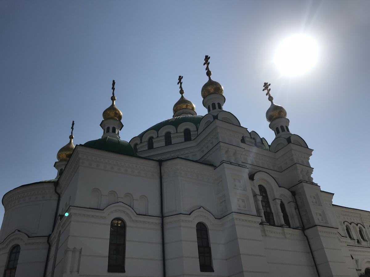 Ławra Peczerska w Kijowie (2018) - Sobór Zaśnięcia Bogurodzicy